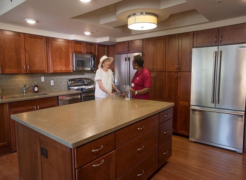 Coville Assisted Living Kitchen