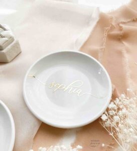 Gifts for Grandchildren: Personalized Jewelry Dish