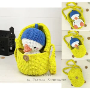 Handmade Gift for Grandchild: Crochet Goose