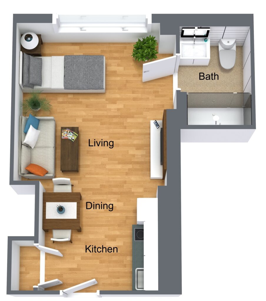 Studio Memory Care Suite Lauoit