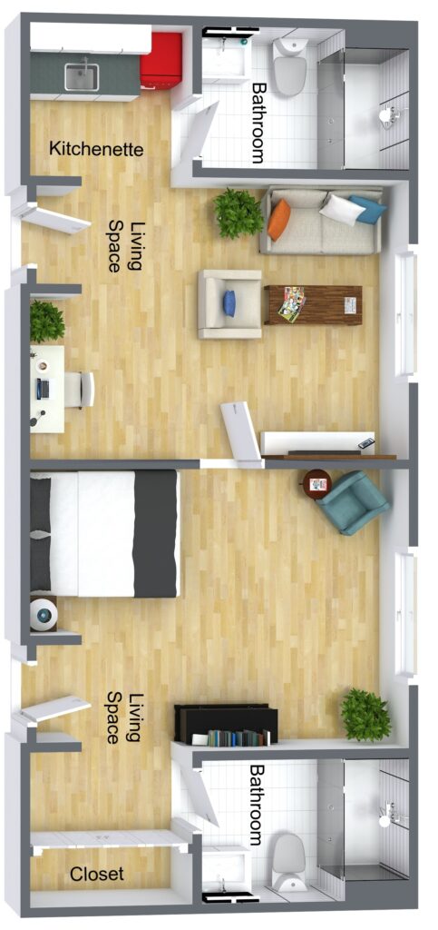 Fleishman - Adjoining Suite 550 Sq. Ft.